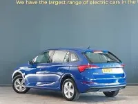 Used Skoda Scala SE 95 HP (69 kW) 2022 Blue Hatchback