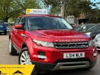 Used Land Rover Range Rover evoque Prestige 190 HP (139 kW) 2013 Red SUV