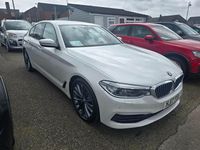 Used BMW 520 Sport Line 2017 White Sedan