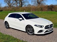 Used Mercedes A180 AMG line 136 HP (100 kW) 2019 White Hatchback
