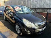 Used Vauxhall Corsa 85 HP (62 kW) 2013 Black Hatchback