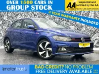 Used VW Polo GTI 200 HP (147 kW) 2019 Blue Hatchback
