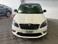 Used Skoda Fabia vRS 180 HP (132 kW) 2012 White Hatchback
