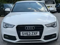 Used Audi A5 Black Edition 168 HP (123 kW) 2013 White Coupe