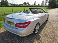 Used Mercedes E350 265 HP (194 kW) 2013 Silver Cabriolet
