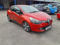 Used Renault Clio Dynamique 90 HP (66 kW) 2014 Red Hatchback