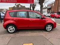 Used Nissan Note Acenta 110 HP (80 kW) 2010 Red Hatchback