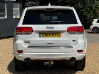 Used Jeep Grand Cherokee Overland 2014 White SUV