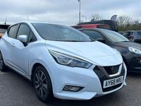 Used Nissan Micra N-Connecta 90 HP (66 kW) 2018 White Hatchback