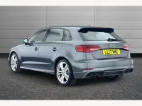 Used Audi A3 S-Line 150 HP (110 kW) 2017 Daytona grey Hatchback