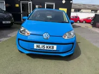 Used VW up! move up! 60 HP (44 kW) 2015 Blue Hatchback