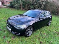 Used BMW 116 Sport Line 2012 Black Hatchback