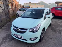 Used Vauxhall Viva 75 HP (55 kW) 2016 Green Hatchback