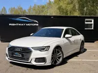Used Audi A6 S-Line 204 HP (150 kW) 2018 White Sedan