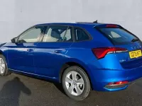 Used Skoda Scala SE 116 HP (85 kW) 2025 Race blue metallic Hatchback