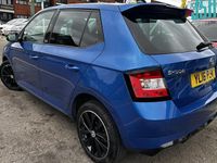 Used Skoda Fabia Monte Carlo 110 HP (80 kW) 2016 Blue Hatchback