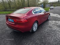Used Jaguar XE Prestige 163 HP (119 kW) 2015 Red Sedan