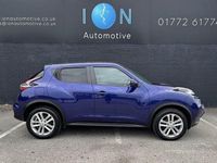 Used Nissan Juke N-Connecta 110 HP (80 kW) 2016 Blue SUV