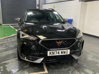 Used Cupra Formentor 204 HP (150 kW) 2024 Black SUV