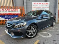 Used Mercedes C250 AMG line 204 HP (150 kW) 2014 Grey Sedan