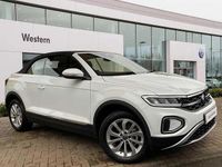 Used VW T-Roc Cabriolet Style 113 HP (83 kW) 2025 White Cabriolet