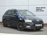 Used Skoda Fabia Monte Carlo 110 HP (80 kW) 2020 Black Hatchback