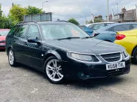 Used Saab 9-5 Vector 150 HP (110 kW) 2008 Black Estate