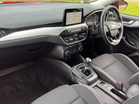 Used Ford Focus Zetec 100 HP (73 kW) 2019 Red Hatchback