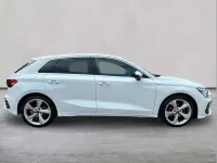 Used Audi A3 S-Line 150 HP (110 kW) 2023 White Sedan