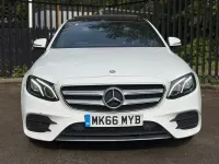 Used Mercedes E220 AMG Line Premium 2016 White Sedan