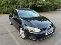 Used VW Golf VII GT 2016 Black Hatchback