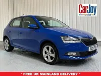 Usado Skoda Fabia SE L 110 CV (80 kW) 2019 Azul Utilitario