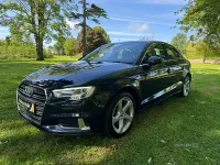 Used Audi A3 Sport 116 HP (85 kW) 2019 Blue Sedan