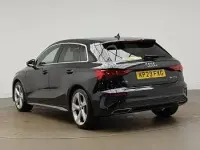 Begagnad Audi A3 S-Line 150 HK (110 kW) 2023 Svart Sedan