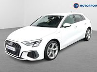 Used Audi A3 e-tron S-Line 2024 White Hatchback