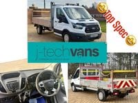 Used Ford Transit 130 HP (95 kW) 2019 White Pickup