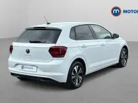 Begagnad VW Polo Match 80 HK (58 kW) 2021 Vit Halvkombi