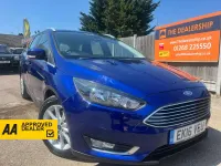 Used Ford Focus Titanium 2016 Blue Estate