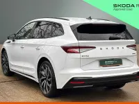 Used Skoda Enyaq iV SportLine 154 kW (210 HP) 2025 Moon white metallic SUV