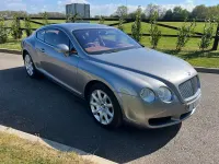 Begagnad Bentley Continental 2004 Silver Sportkupé
