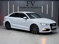 Used Audi A3 S-Line 180 HP (132 kW) 2015 White Sedan