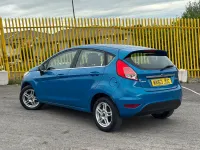 Used Ford Fiesta Zetec 2013 Blue Hatchback
