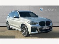 Used BMW X3 M Sport 187 HP (137 kW) 2019 Silver SUV
