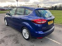 Used Ford C-MAX Titanium 125 HP (91 kW) 2016 Blue MPV