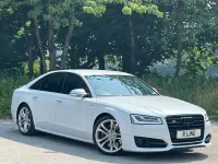 Used Audi A8 Advanced 435 HP (319 kW) 2016 White Sedan