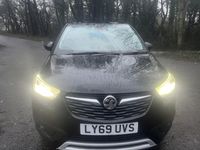 Used Vauxhall Crossland X Elite 130 HP (95 kW) 2020 Black SUV