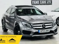 Used Mercedes GLA220 AMG line 170 HP (125 kW) 2014 Grey SUV