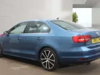 Used VW Jetta GT 150 HP (110 kW) 2015 Blue Sedan