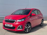 Used Peugeot 108 Allure 2015 Red Hatchback