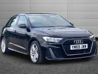 Used Audi A1 Sportback S-Line 148 HP (108 kW) 2019 Mythos black Hatchback